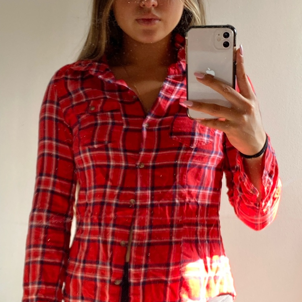 UB2 red plaid flannel